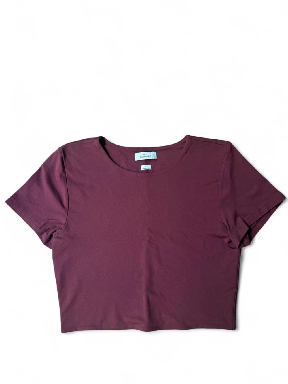 Babaton for Aritzia Contour crew cropped t-shirt